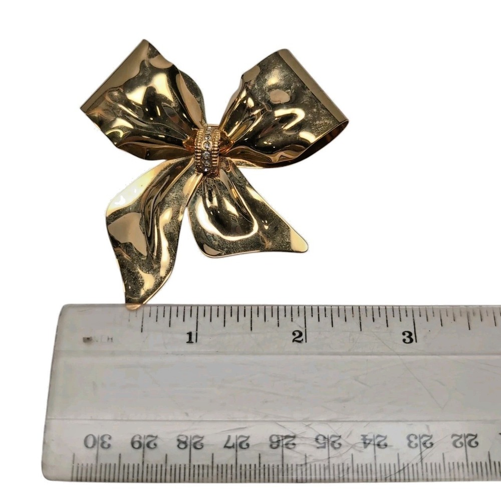Vtg Brooch Pin Lot of 11 Bow Cat Heart Sunflower Gold/Silver Tone Wearable - Picture 5 of 13